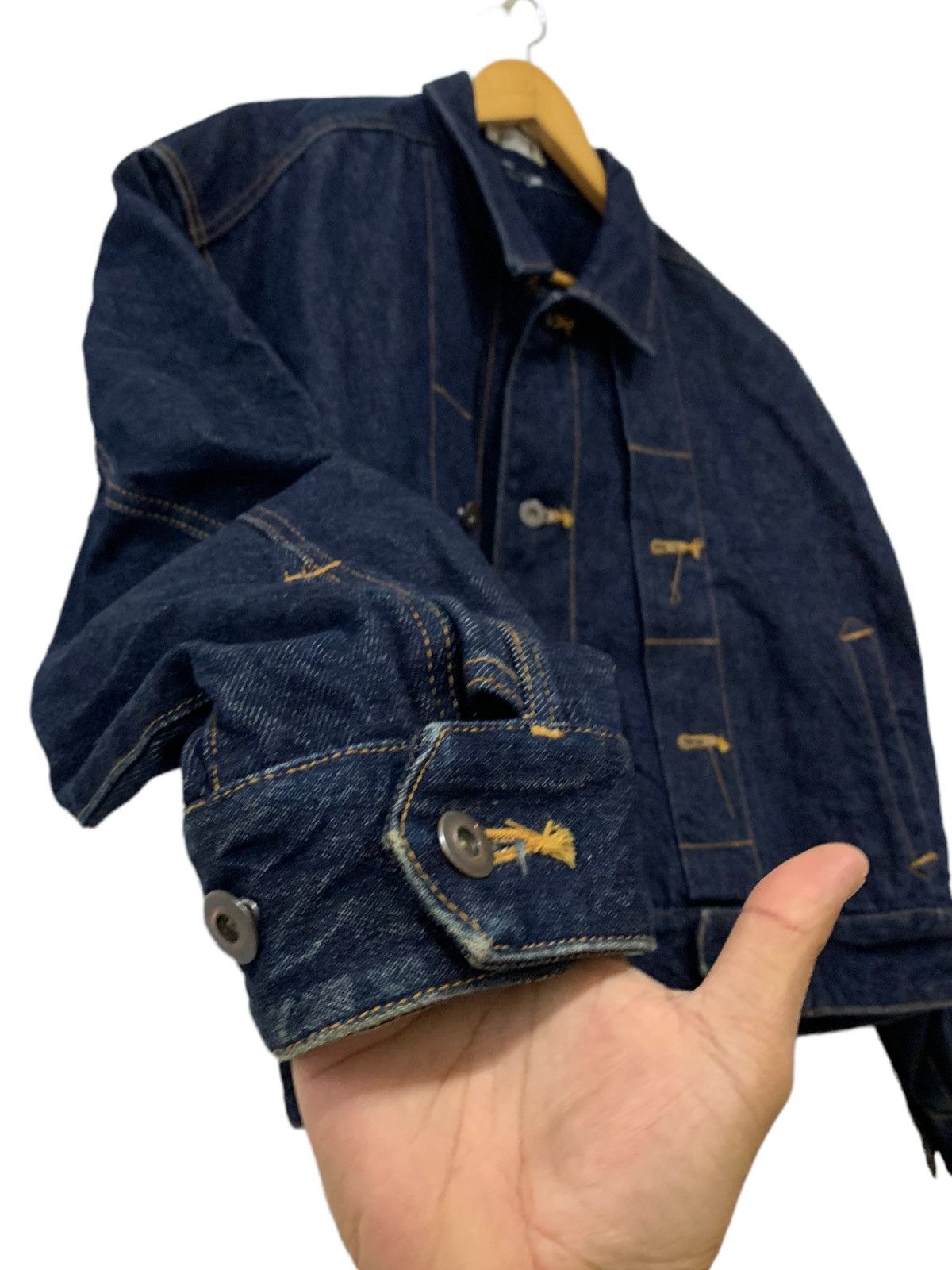 Issey Miyake RARE DESIGN ISSEY MIYAKE JEANS JACKET Size US M / EU 48-50 / 2 - 10 Thumbnail