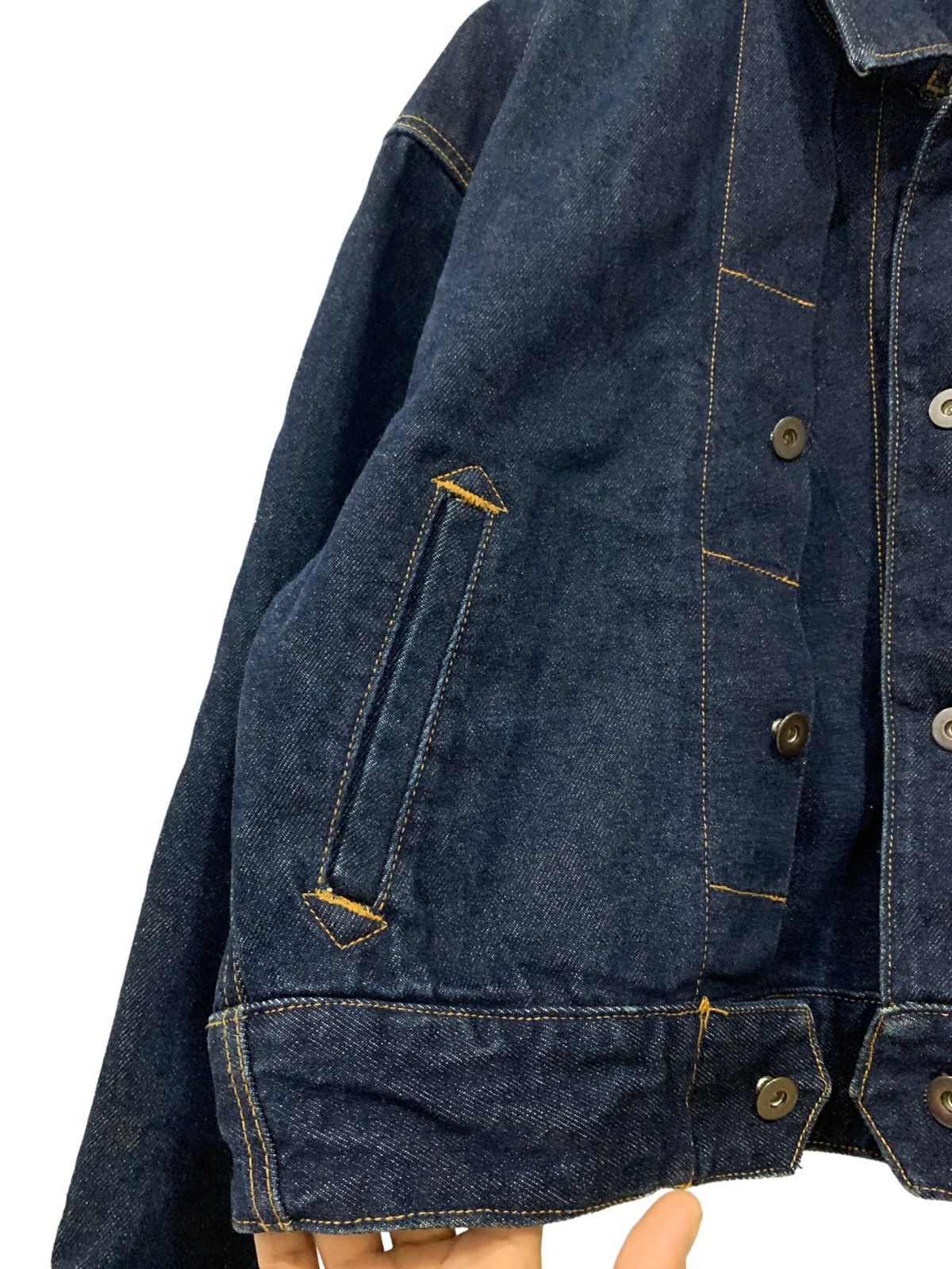 Issey Miyake RARE DESIGN ISSEY MIYAKE JEANS JACKET Size US M / EU 48-50 / 2 - 12 Thumbnail