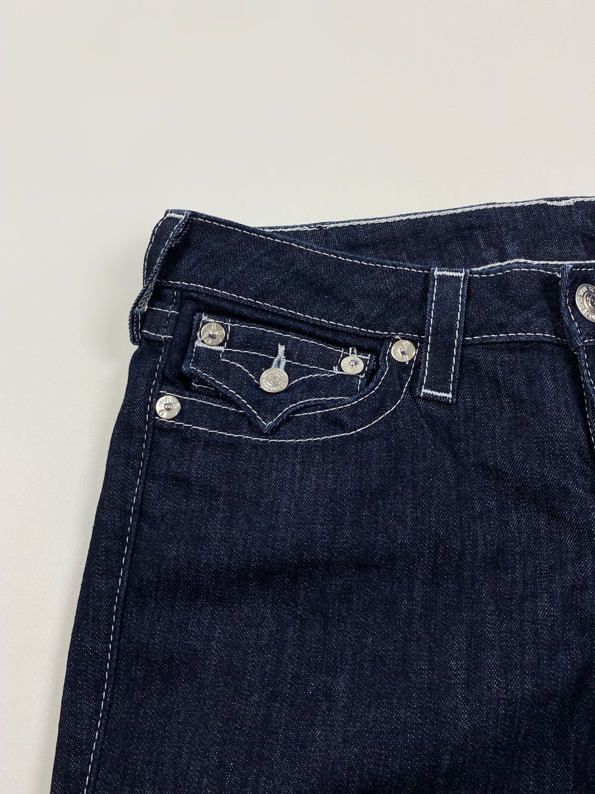 True Religion True Religion Rhinestones Logo Skinny Jeans Pants Size 30 Size 32" / US 10 / IT 46 - 9 Thumbnail