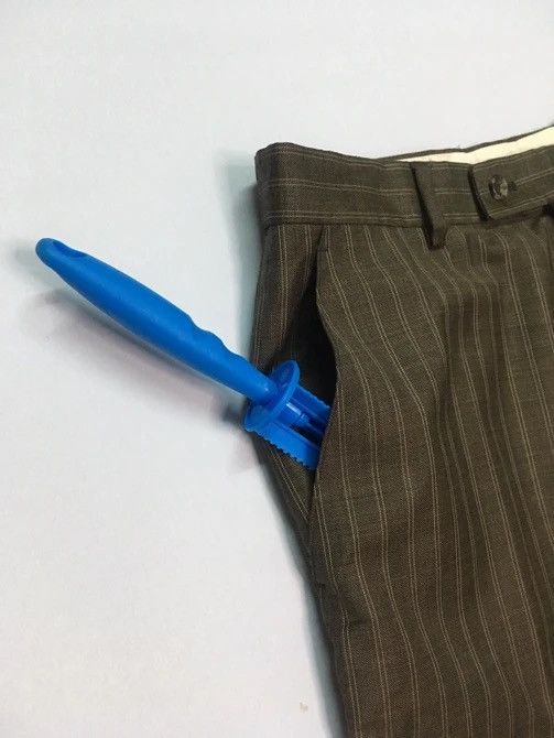 Tommy Hilfiger Tommy Hilfinger 34x32 Striped Trousers Chino Pants Size US 34 / EU 50 - 7 Thumbnail