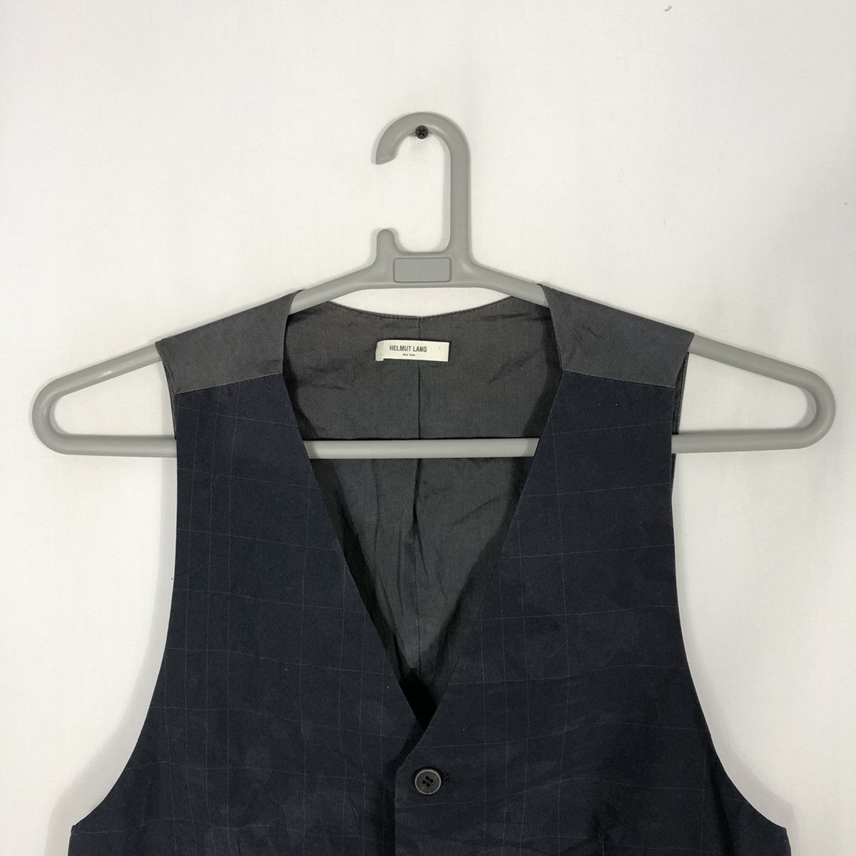 Helmut Lang ❤️Authentic❤️Helmut Lang Dark Splash Abstract Buttons Vests Size XXS / US 00 / IT 34 - 2 Thumbnail