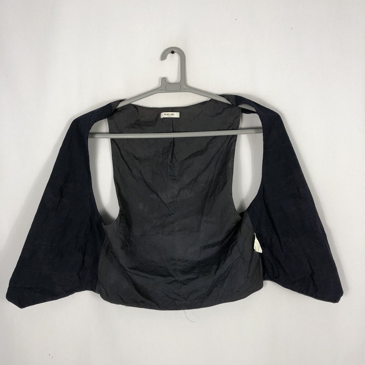 Helmut Lang ❤️Authentic❤️Helmut Lang Dark Splash Abstract Buttons Vests Size XXS / US 00 / IT 34 - 13 Thumbnail