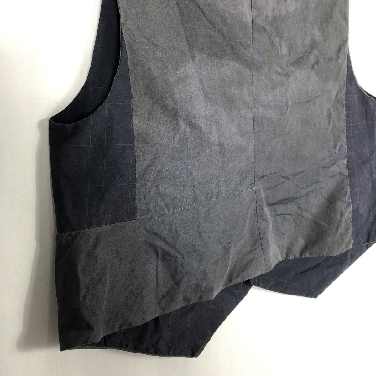 Helmut Lang ❤️Authentic❤️Helmut Lang Dark Splash Abstract Buttons Vests Size XXS / US 00 / IT 34 - 11 Thumbnail