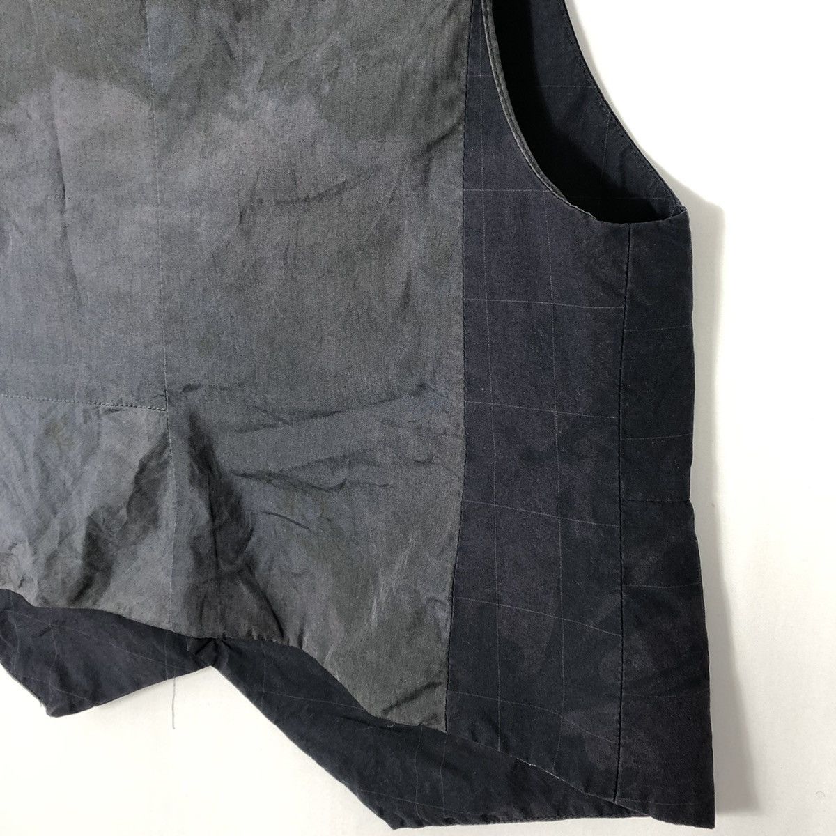 Helmut Lang ❤️Authentic❤️Helmut Lang Dark Splash Abstract Buttons Vests Size XXS / US 00 / IT 34 - 10 Thumbnail