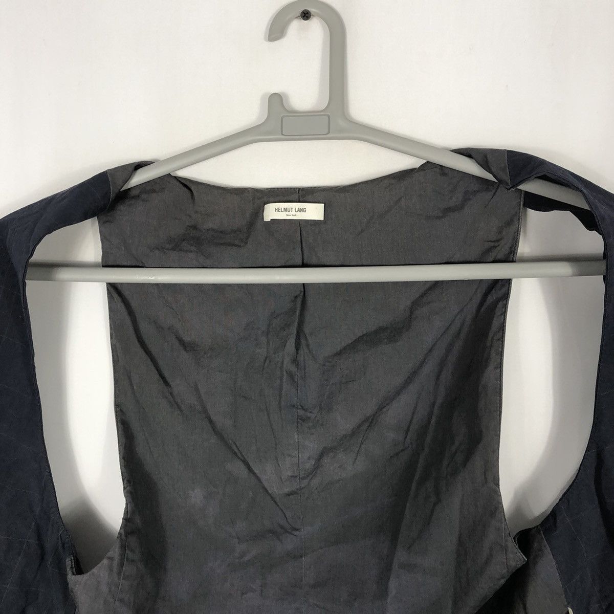 Helmut Lang ❤️Authentic❤️Helmut Lang Dark Splash Abstract Buttons Vests Size XXS / US 00 / IT 34 - 14 Thumbnail