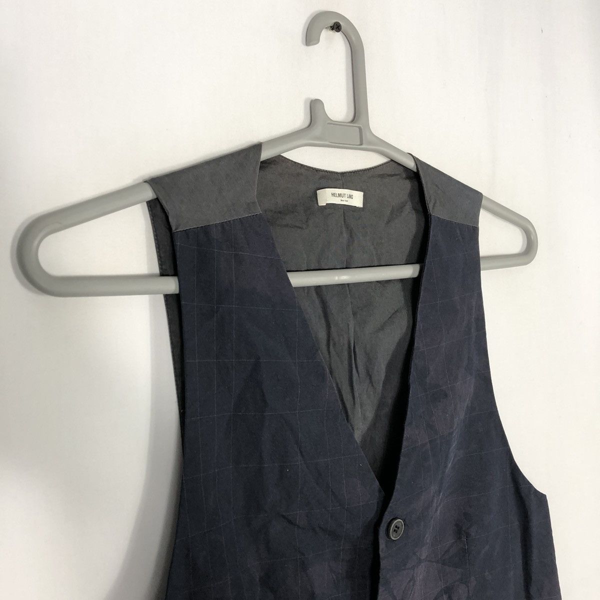Helmut Lang ❤️Authentic❤️Helmut Lang Dark Splash Abstract Buttons Vests Size XXS / US 00 / IT 34 - 6 Thumbnail