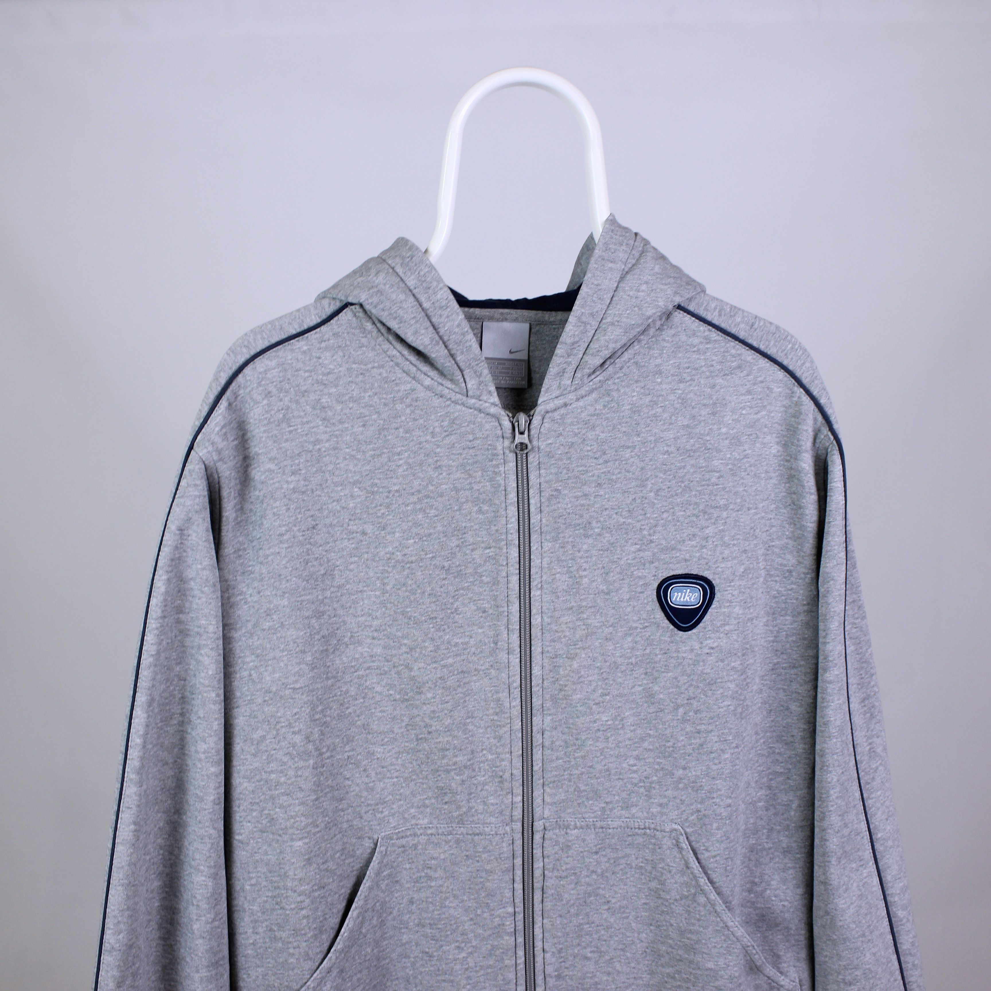 Nike Vintage nike hoodie rarity full zip logo M cotton Size US M / EU 48-50 / 2 - 2 Thumbnail