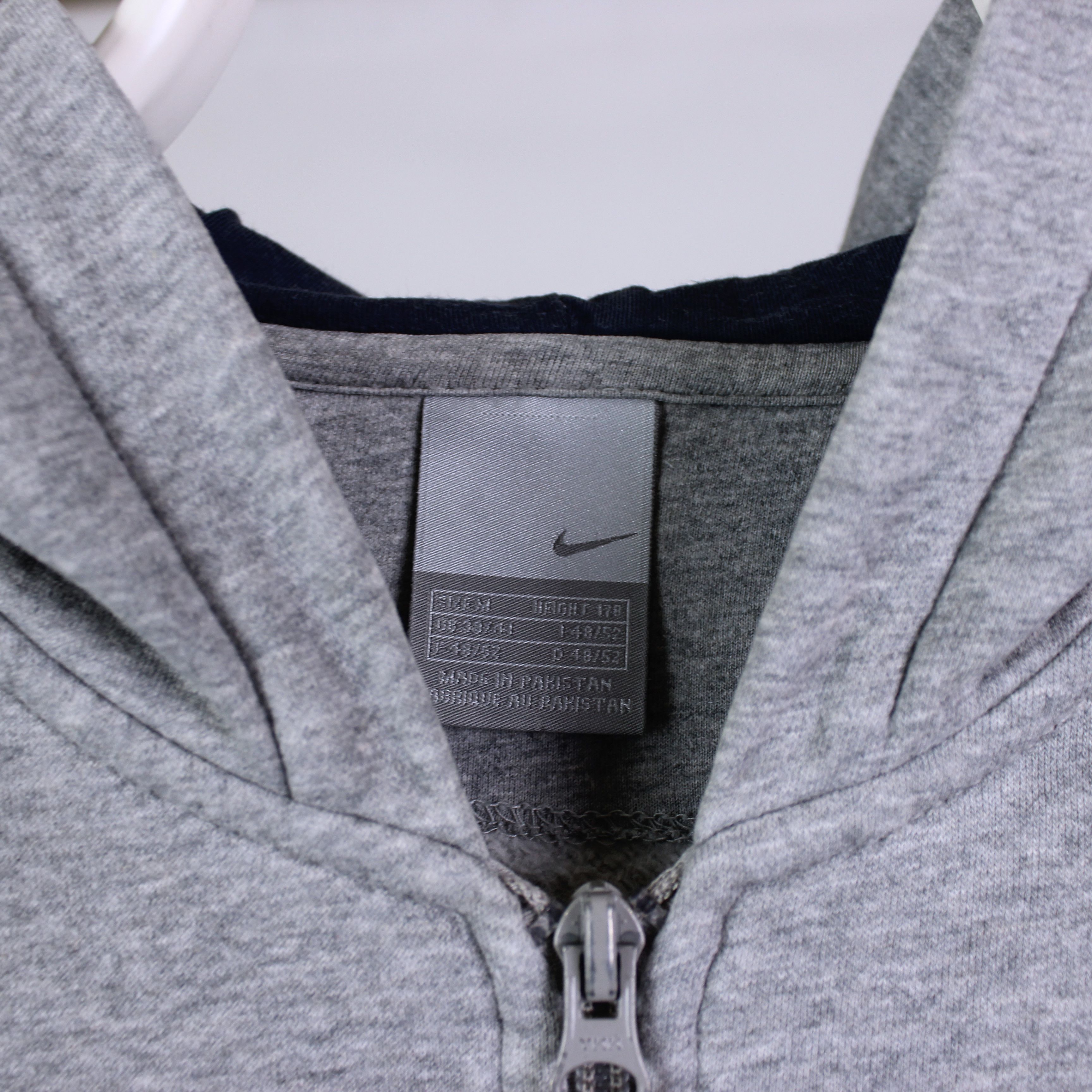Nike Vintage nike hoodie rarity full zip logo M cotton Size US M / EU 48-50 / 2 - 5 Thumbnail