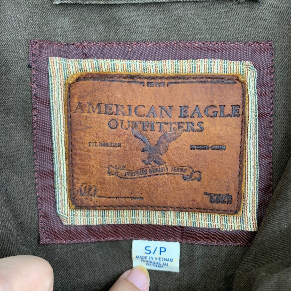American Eagle Outfitters × Vintage Vintage American Eagle Outfitters Zipper Jacket Size US S / EU 44-46 / 1 - 5 Thumbnail