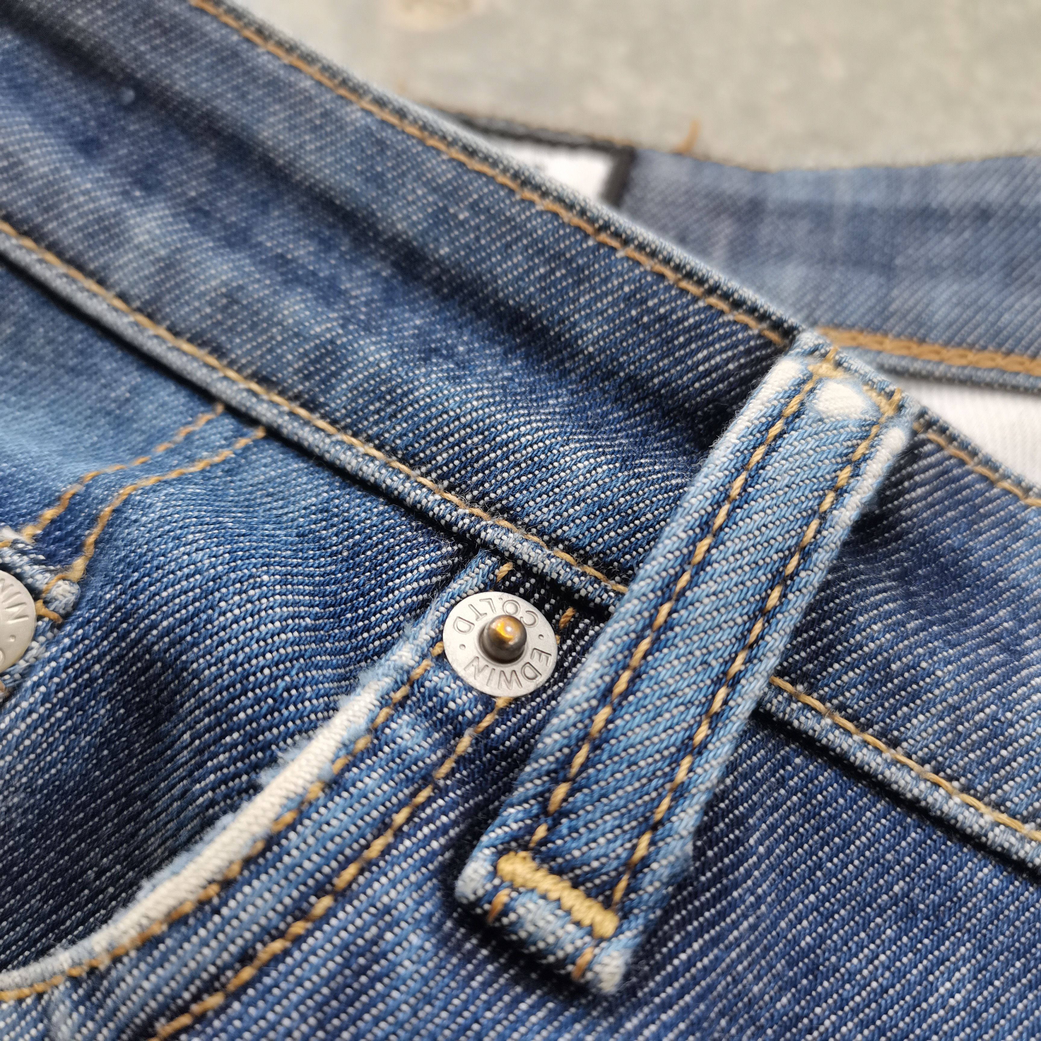 Edwin × Vintage Steals🔥Vintage Y2k EDWIN 503 Selvedge Denim Size 32x33 Size US 33 - 9 Thumbnail