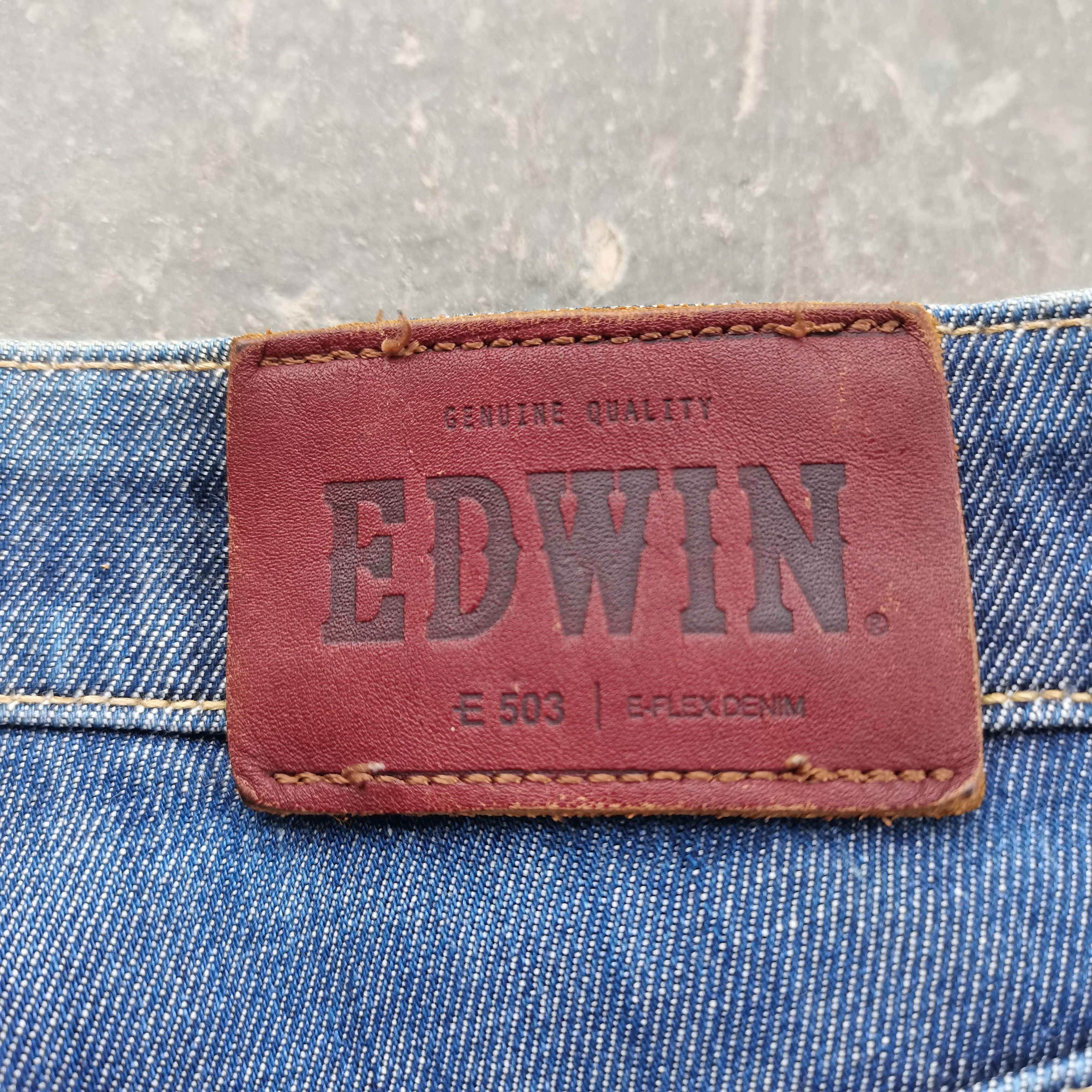 Edwin × Vintage Steals🔥Vintage Y2k EDWIN 503 Selvedge Denim Size 32x33 Size US 33 - 11 Thumbnail