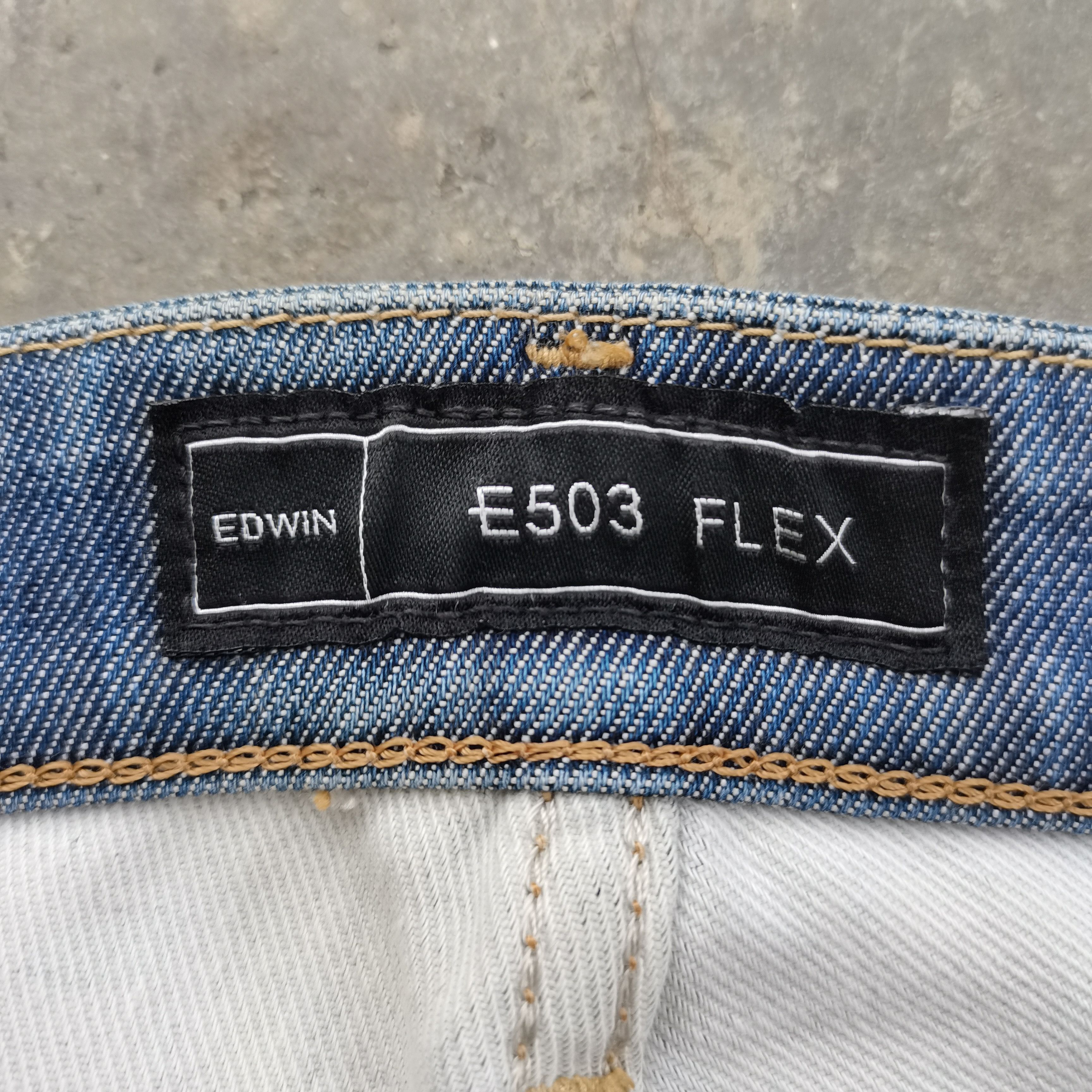 Edwin × Vintage Steals🔥Vintage Y2k EDWIN 503 Selvedge Denim Size 32x33 Size US 33 - 15 Thumbnail