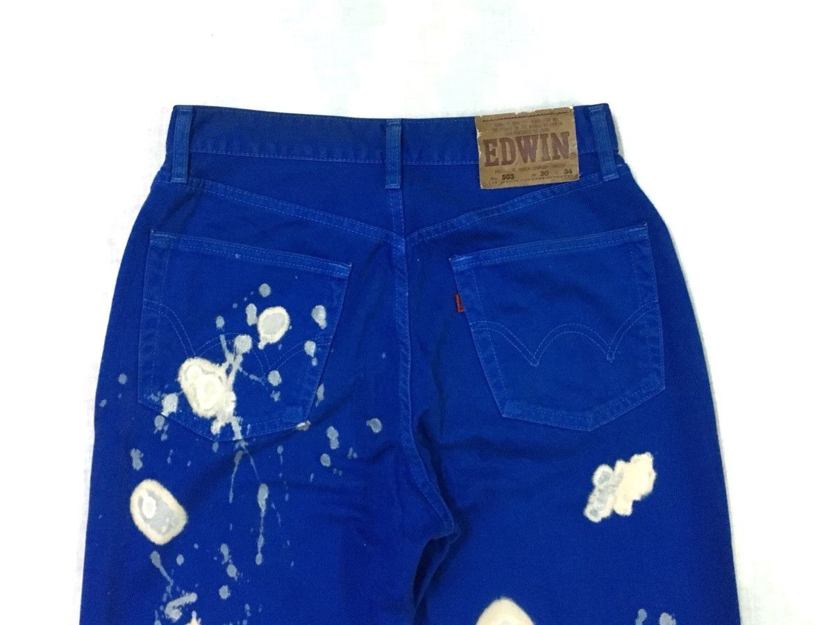Edwin × Vintage 📌FINAL DROP📌💥Edwin 503 bleach/acid wash jeans Size US 28 / EU 44 - 5 Thumbnail