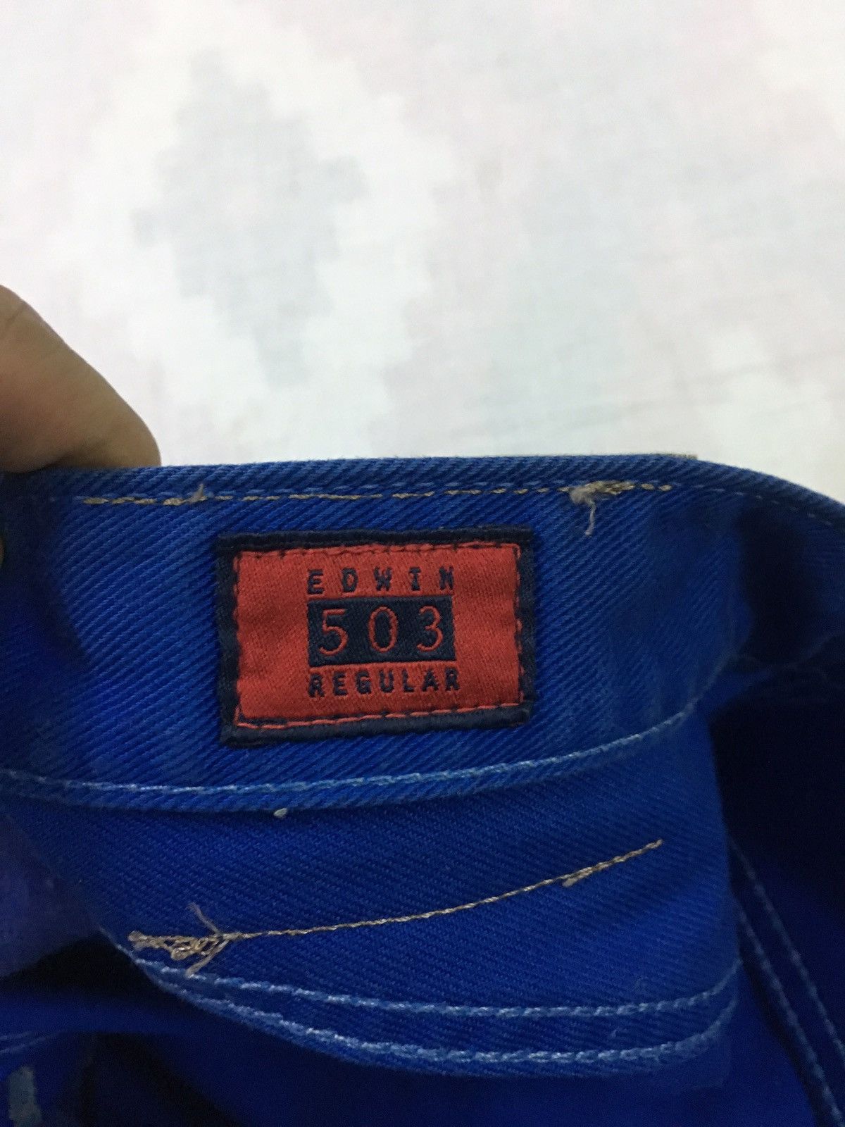 Edwin × Vintage 📌FINAL DROP📌💥Edwin 503 bleach/acid wash jeans Size US 28 / EU 44 - 12 Thumbnail