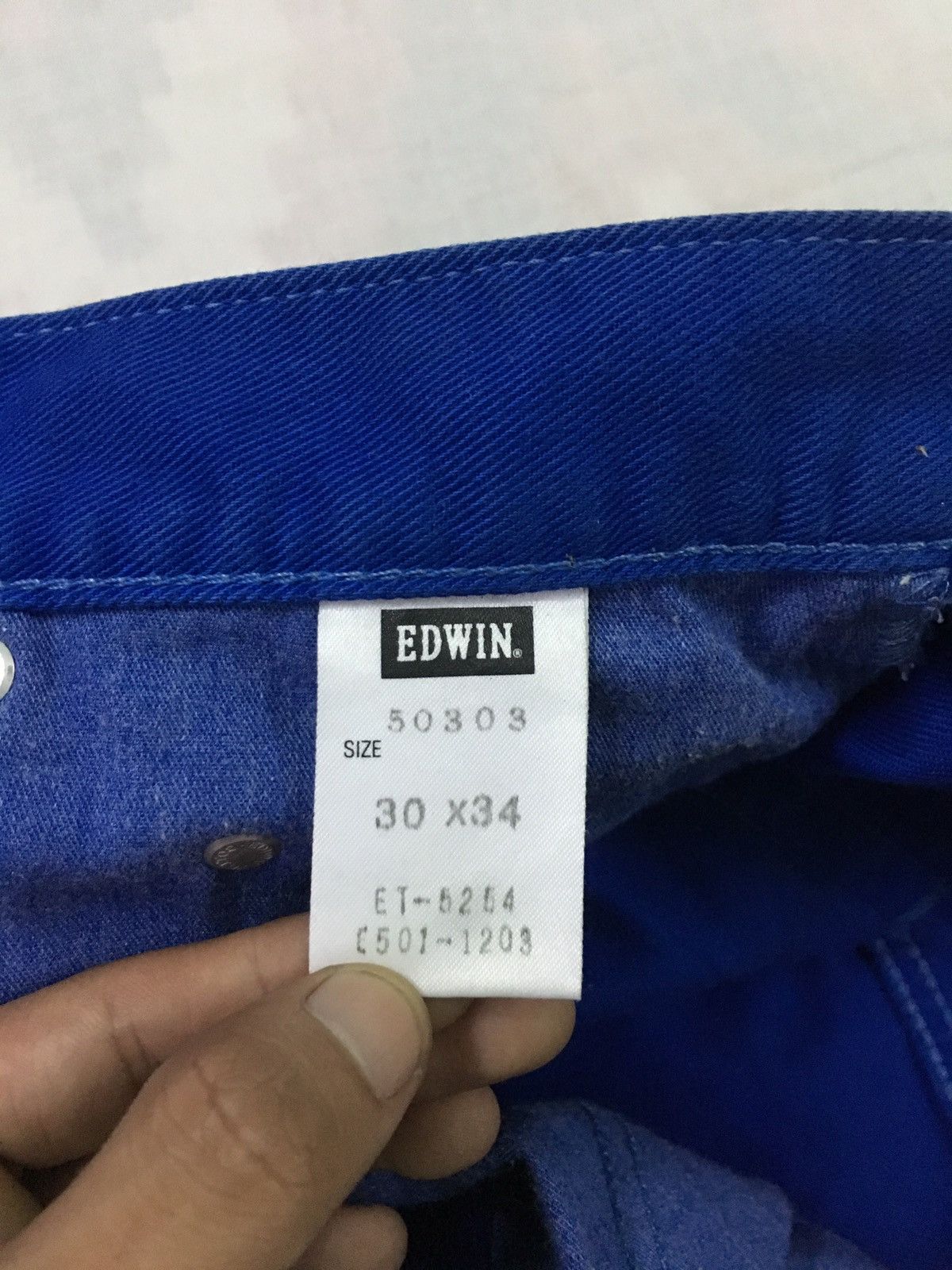 Edwin × Vintage 📌FINAL DROP📌💥Edwin 503 bleach/acid wash jeans Size US 28 / EU 44 - 13 Thumbnail