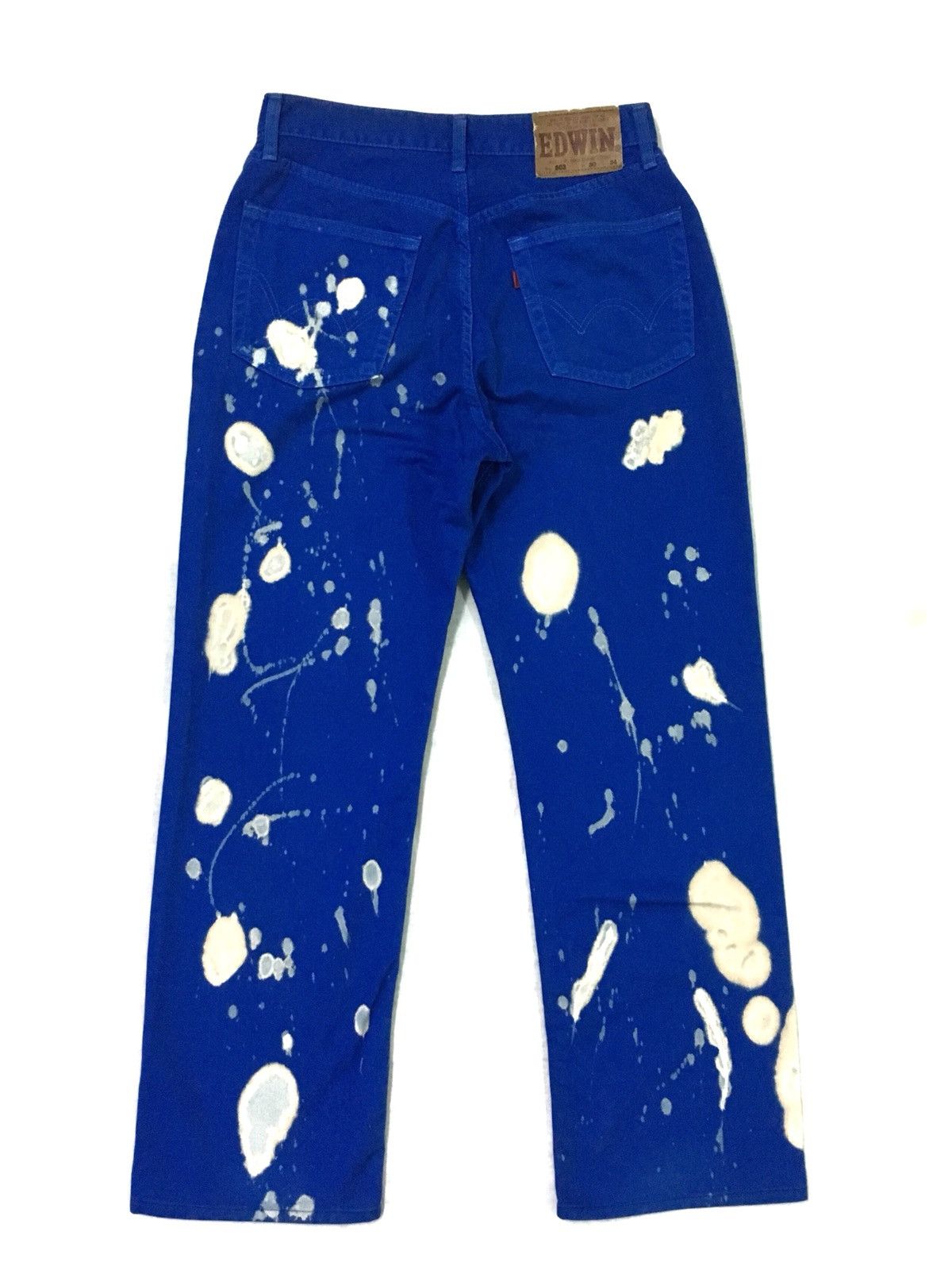 Edwin × Vintage 📌FINAL DROP📌💥Edwin 503 bleach/acid wash jeans Size US 28 / EU 44 - 4 Thumbnail
