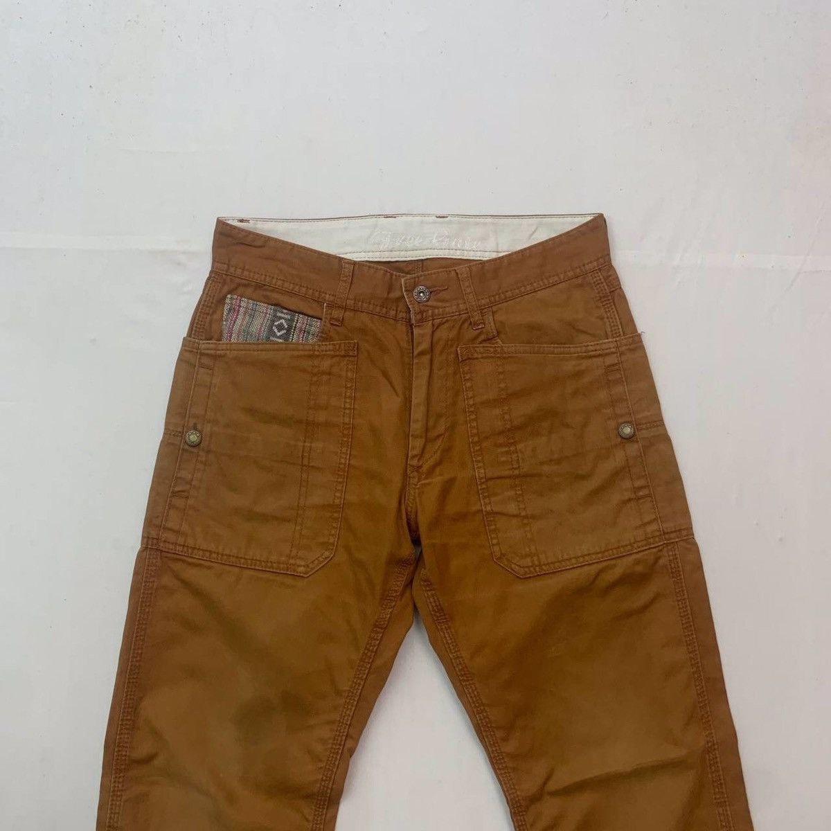 Japanese Brand × Seditionaries × Tornado Mart Japanese Vintage 31x30 Multi BigPocket Navajo Trousers Pants Size US 31 - 3 Thumbnail