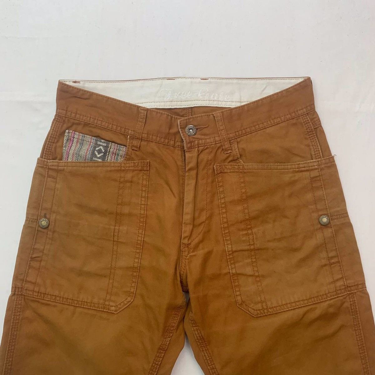 Japanese Brand × Seditionaries × Tornado Mart Japanese Vintage 31x30 Multi BigPocket Navajo Trousers Pants Size US 31 - 4 Thumbnail