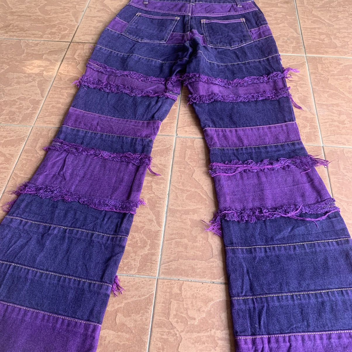Hysteric Glamour × Japanese Brand JAPANESE FLARE/BOOTCUT HAGI INSPIRED HYSTERIC GLAMOUR JEANS Size US 26 / EU 42 - 9 Thumbnail