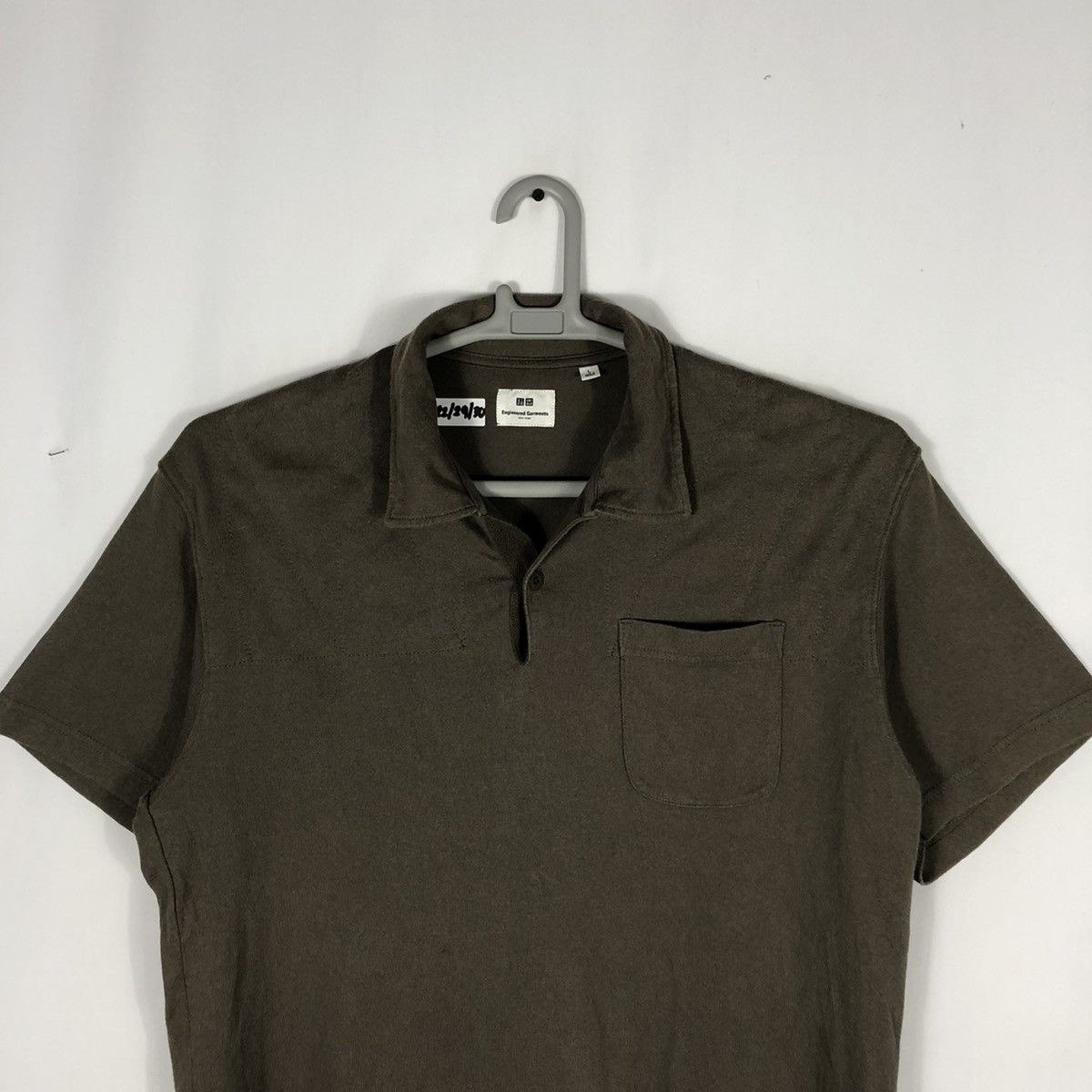 Engineered Garments × Japanese Brand × Uniqlo Japanese Brand Uniqlo Engineered Garment Polo Shirts Size US L / EU 52-54 / 3 - 3 Thumbnail