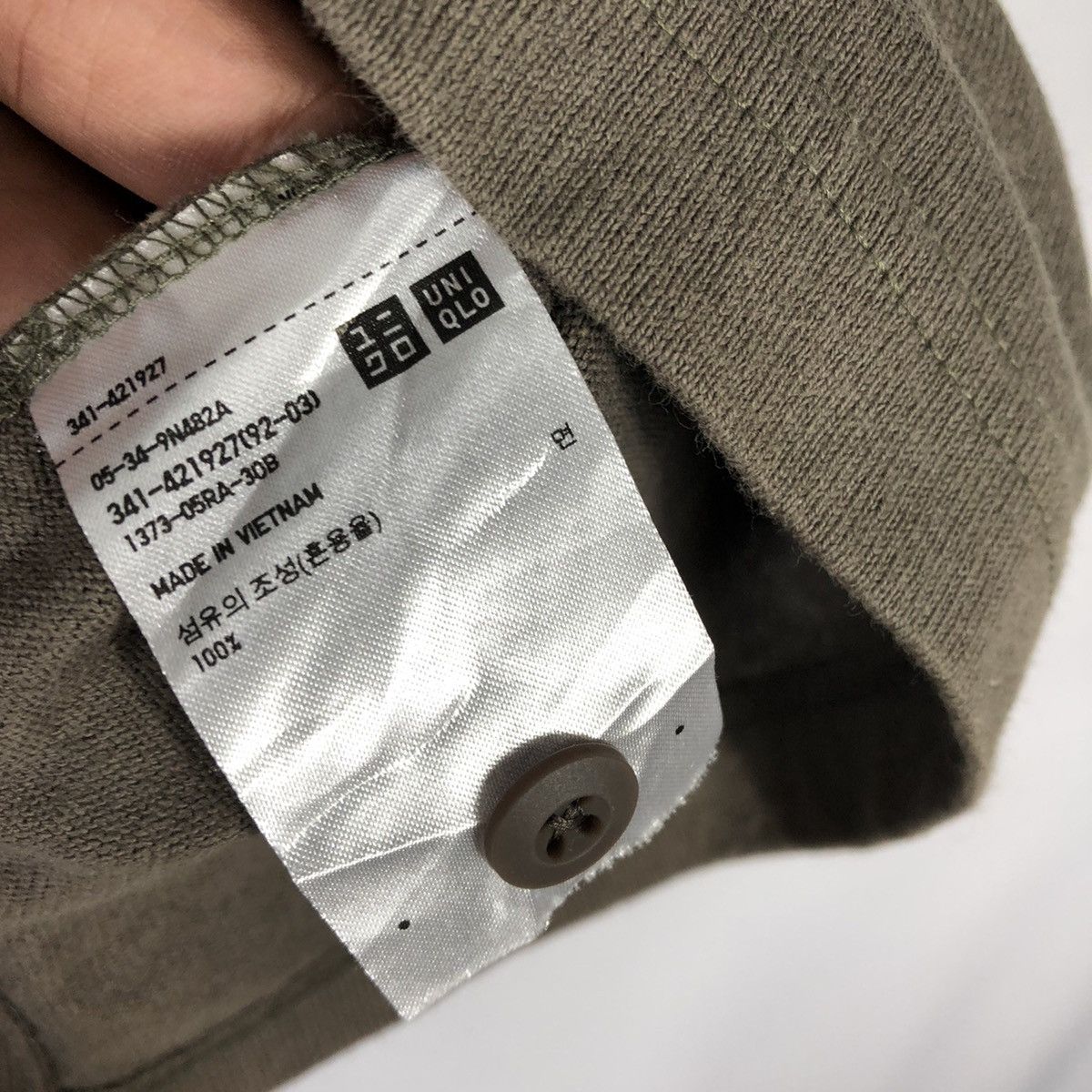 Engineered Garments × Japanese Brand × Uniqlo Japanese Brand Uniqlo Engineered Garment Polo Shirts Size US L / EU 52-54 / 3 - 8 Thumbnail