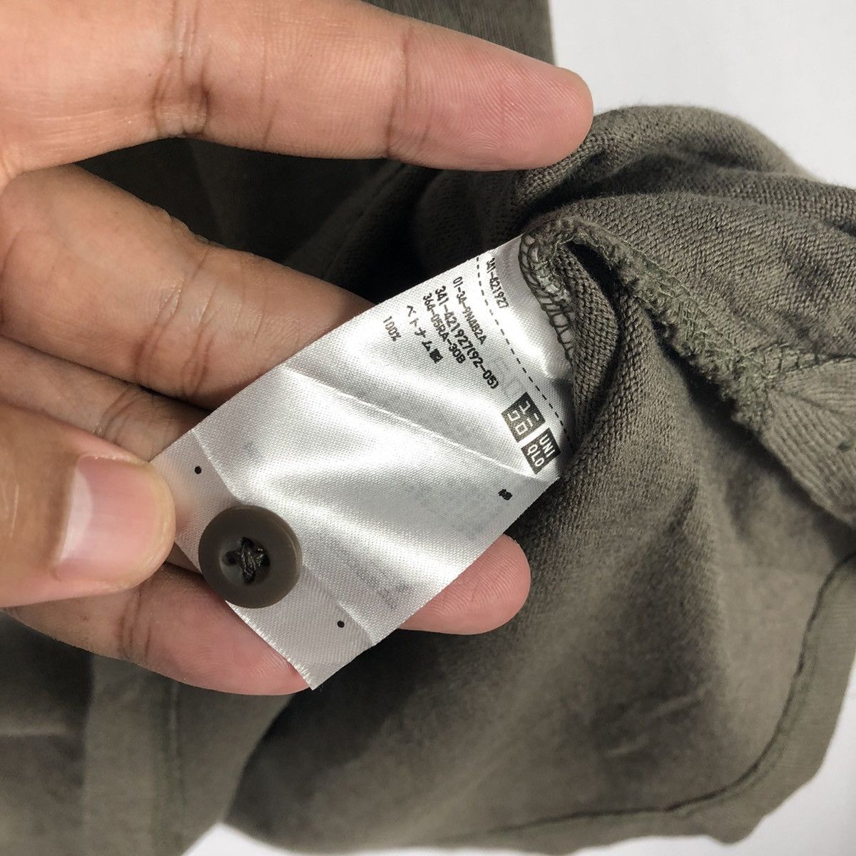 Engineered Garments × Japanese Brand × Uniqlo Japanese Brand Uniqlo Engineered Garment Polo Shirts Size US L / EU 52-54 / 3 - 6 Thumbnail