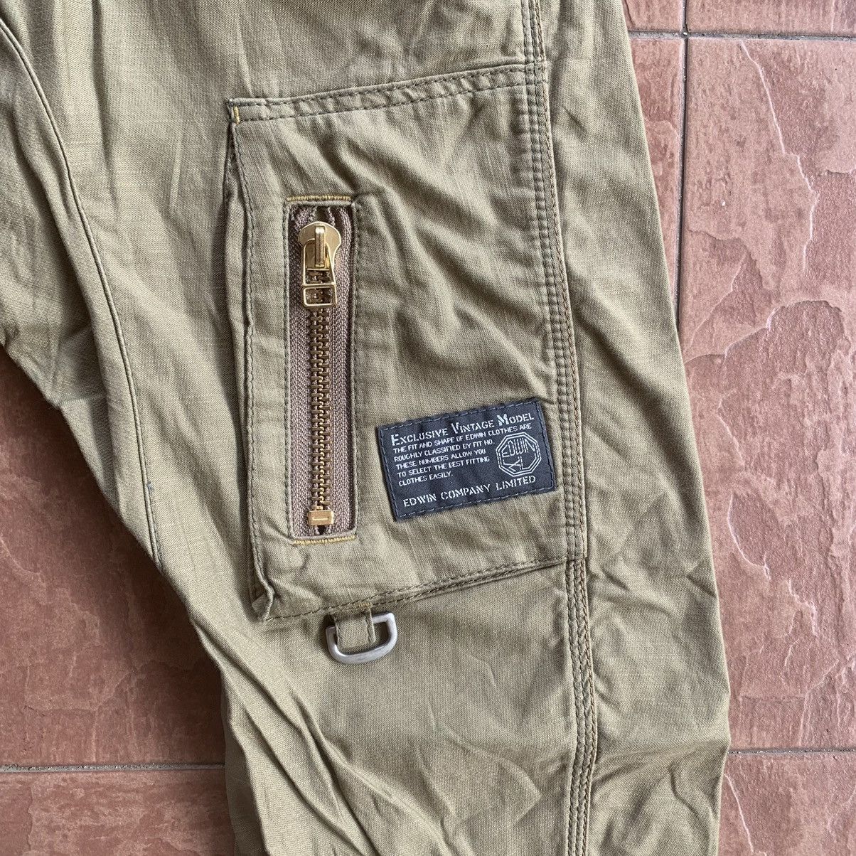 Japanese Brand × Vintage JAPANESE VINTAGE TROUSERS EDWIN UTILITY CROTCH-C CARGO PANTS Size US 30 / EU 46 - 9 Thumbnail