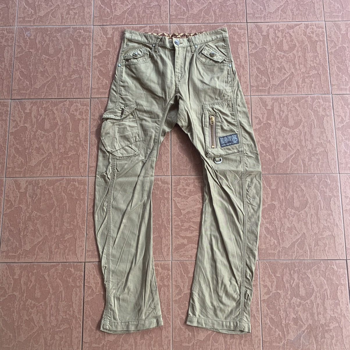 Japanese Brand × Vintage JAPANESE VINTAGE TROUSERS EDWIN UTILITY CROTCH-C CARGO PANTS Size US 30 / EU 46 - 1 Thumbnail