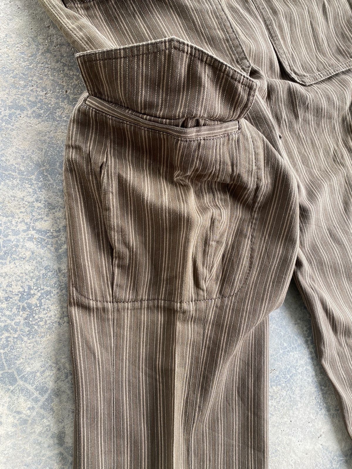 Yohji Yamamoto Vintage Yohji Yamamoto A.A.R Brown Cargo Pants Size US 31 - 7 Thumbnail
