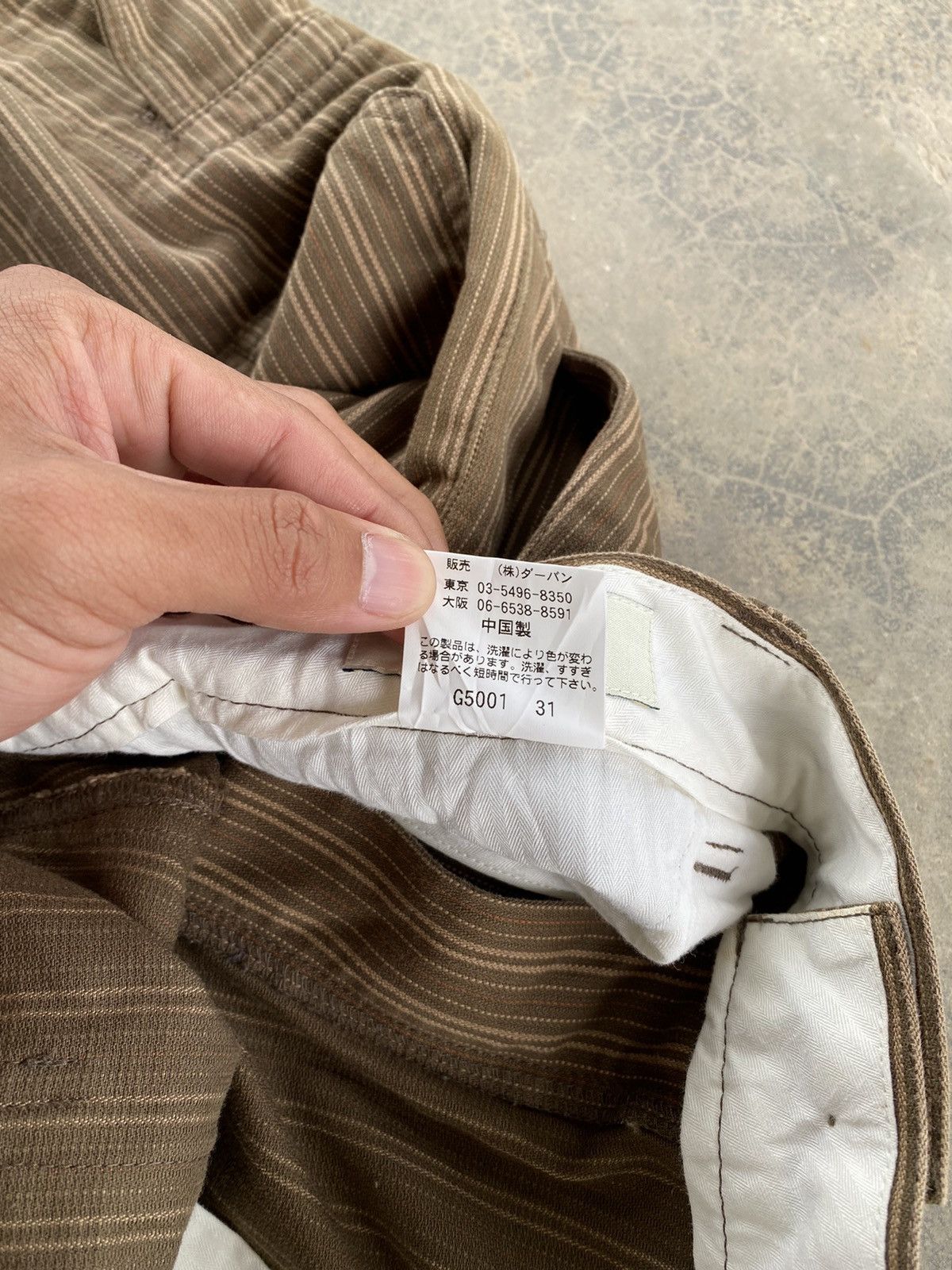 Yohji Yamamoto Vintage Yohji Yamamoto A.A.R Brown Cargo Pants Size US 31 - 13 Thumbnail