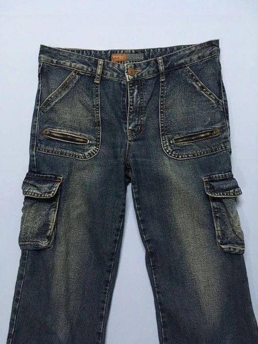 Japanese Brand × Vintage SEND OFFERS🔥Japanese Vintage Jeans Flare Cargo Jeans Pants Size US 31 - 3 Thumbnail