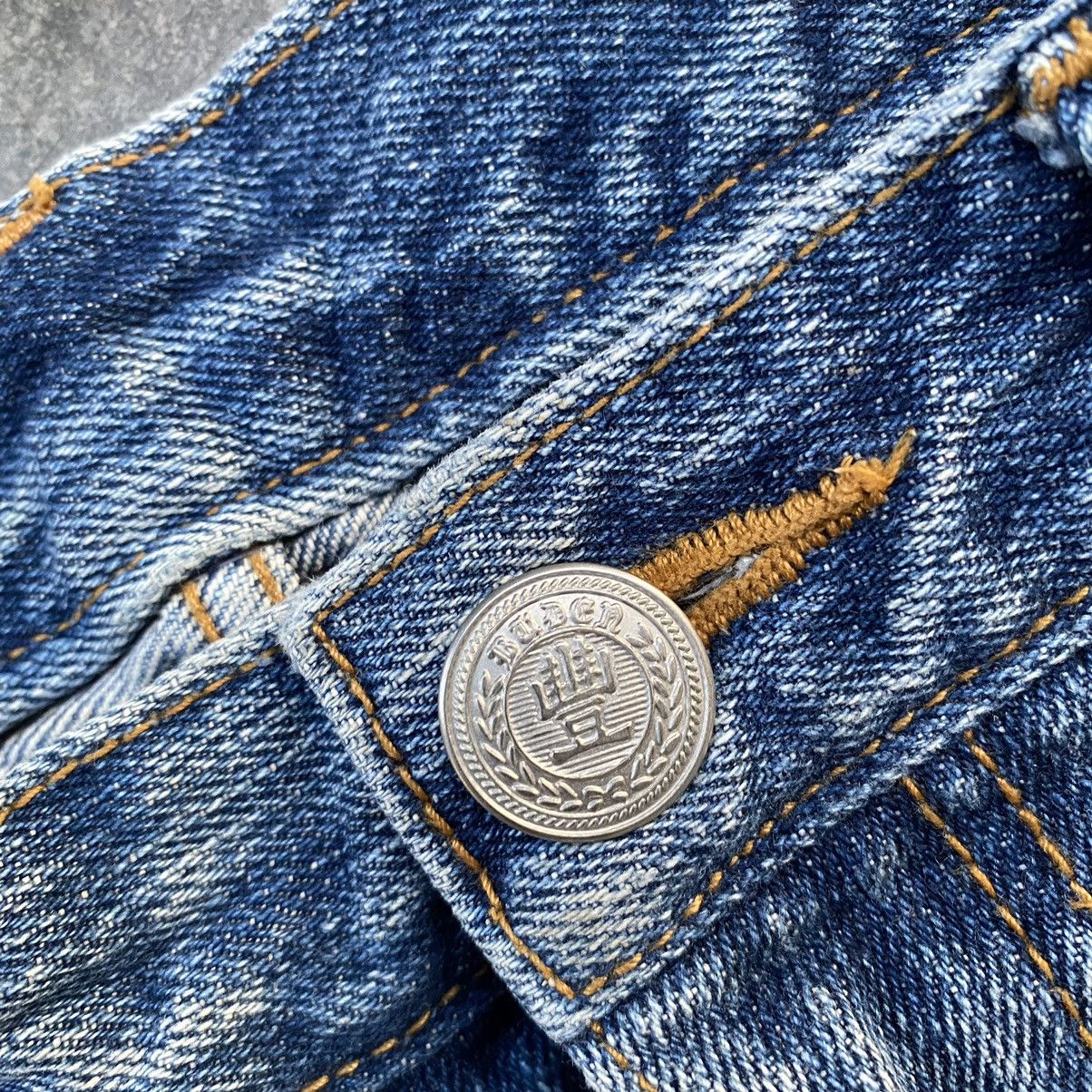 Japanese Brand Vintage Buden Akindo Patchwork Distressed Denim Size US 33 - 4 Thumbnail