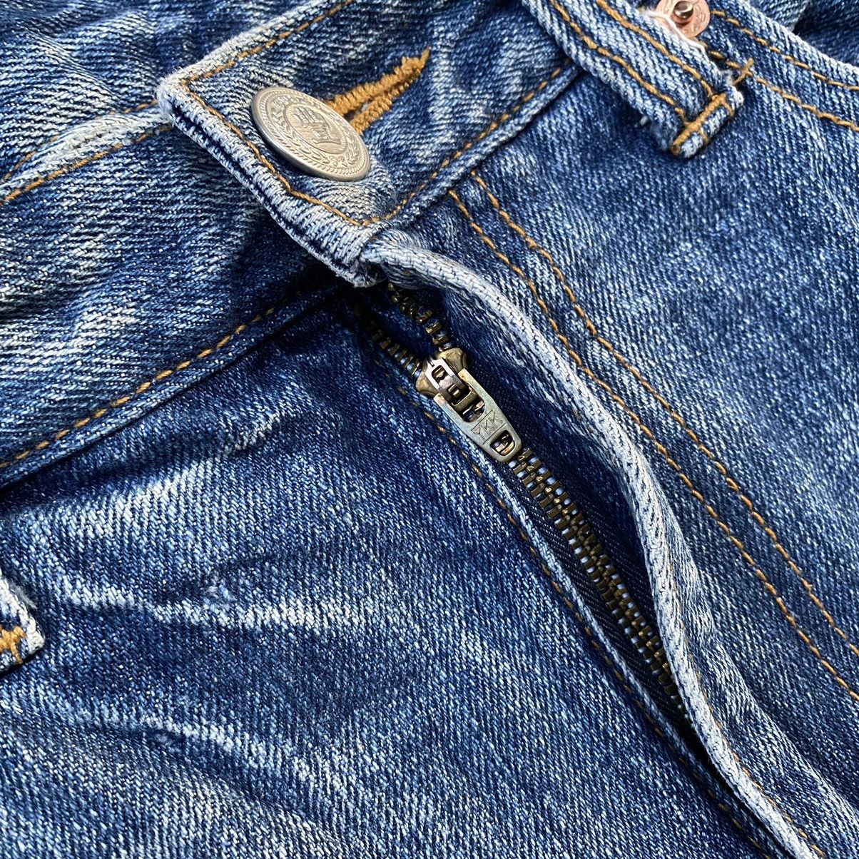 Japanese Brand Vintage Buden Akindo Patchwork Distressed Denim Size US 33 - 5 Thumbnail