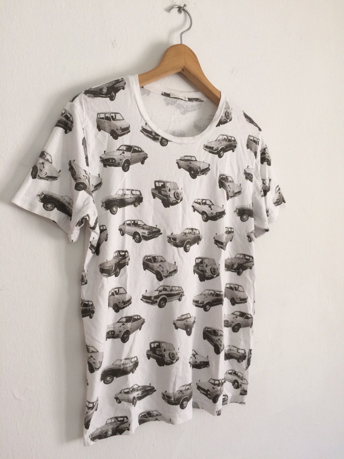 GU × Honda × Japanese Brand 🔥🔥GU x Honda Fullprint Vintage Classic Motorcars T-Shirt Size US S / EU 44-46 / 1 - 2 Thumbnail