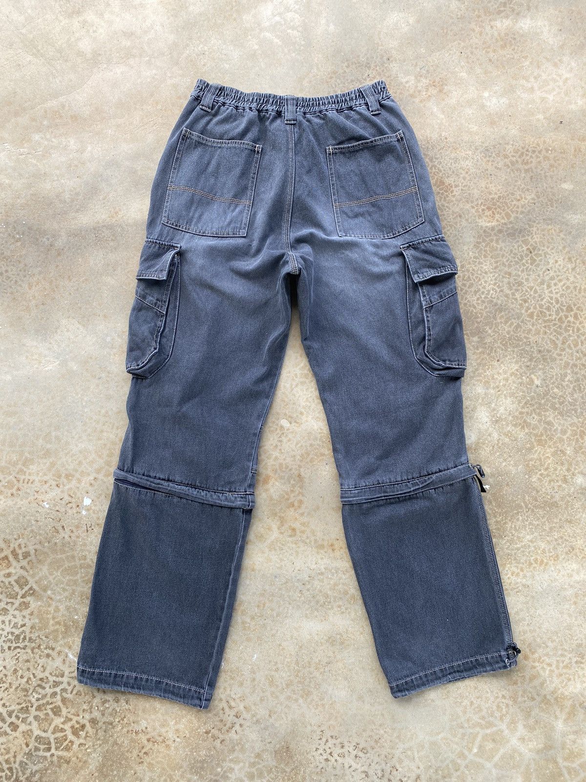 Japanese Brand Vintage W&SB Distressed Sun Faded Cargo Pants Size US 30 / EU 46 - 3 Thumbnail
