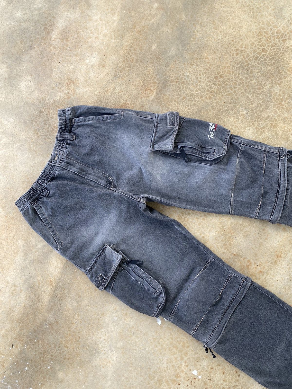 Japanese Brand Vintage W&SB Distressed Sun Faded Cargo Pants Size US 30 / EU 46 - 4 Thumbnail
