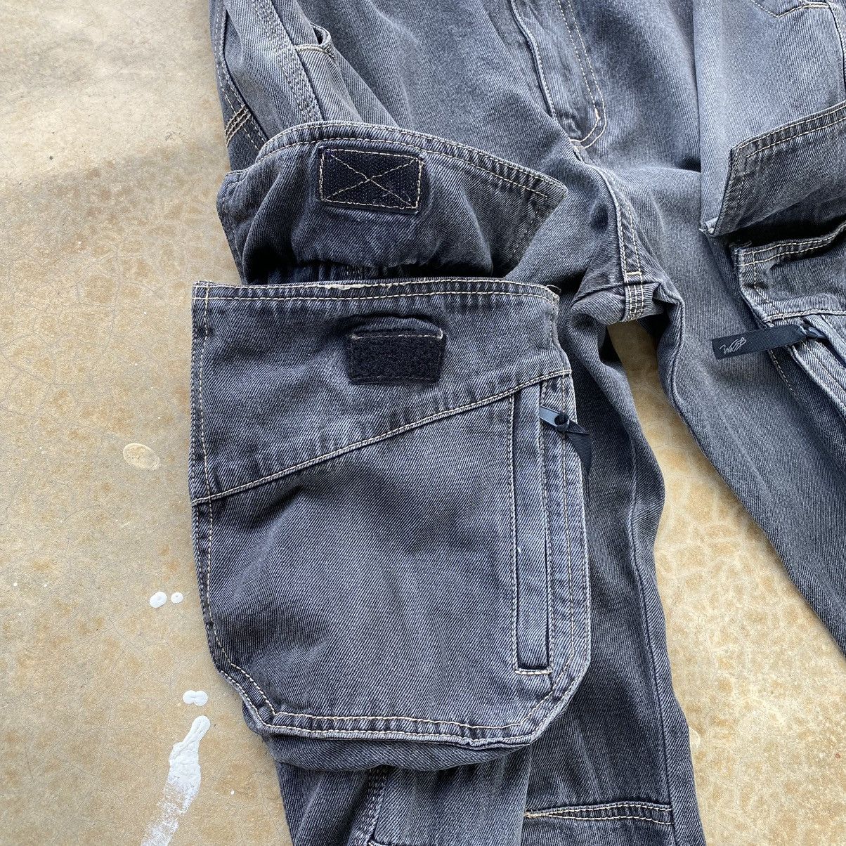 Japanese Brand Vintage W&SB Distressed Sun Faded Cargo Pants Size US 30 / EU 46 - 9 Thumbnail
