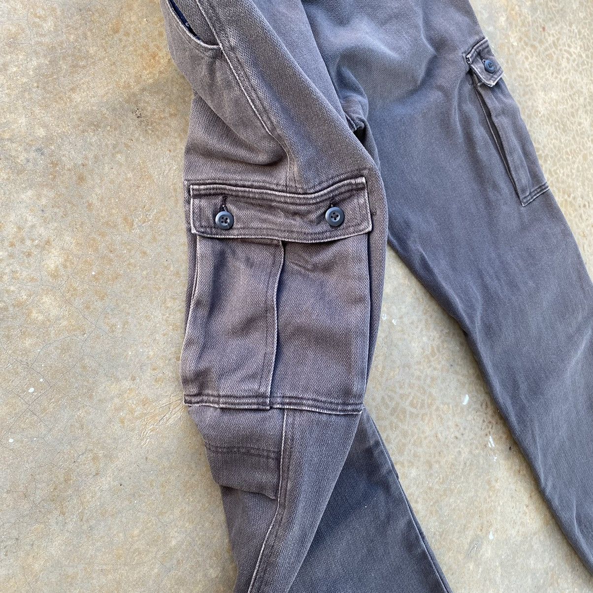 Japanese Brand Vintage Sunny Clouds Parachute Faded Cargo Pants Size US 28 / EU 44 - 8 Thumbnail