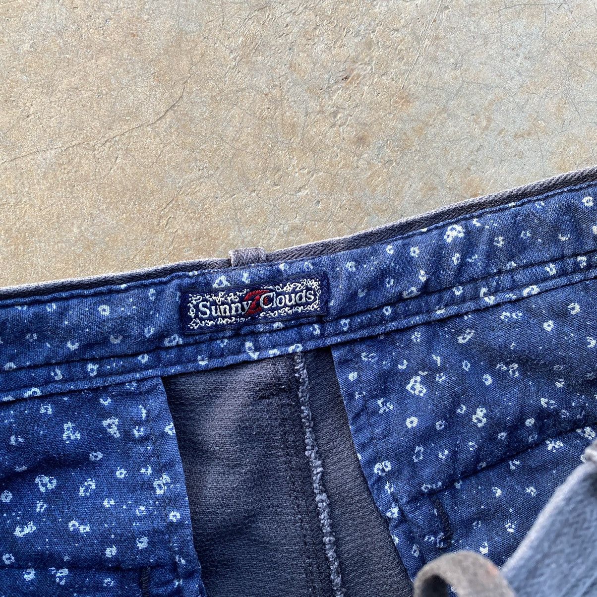 Japanese Brand Vintage Sunny Clouds Parachute Faded Cargo Pants Size US 28 / EU 44 - 12 Thumbnail