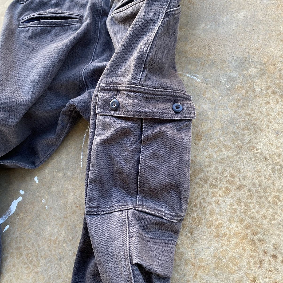 Japanese Brand Vintage Sunny Clouds Parachute Faded Cargo Pants Size US 28 / EU 44 - 9 Thumbnail