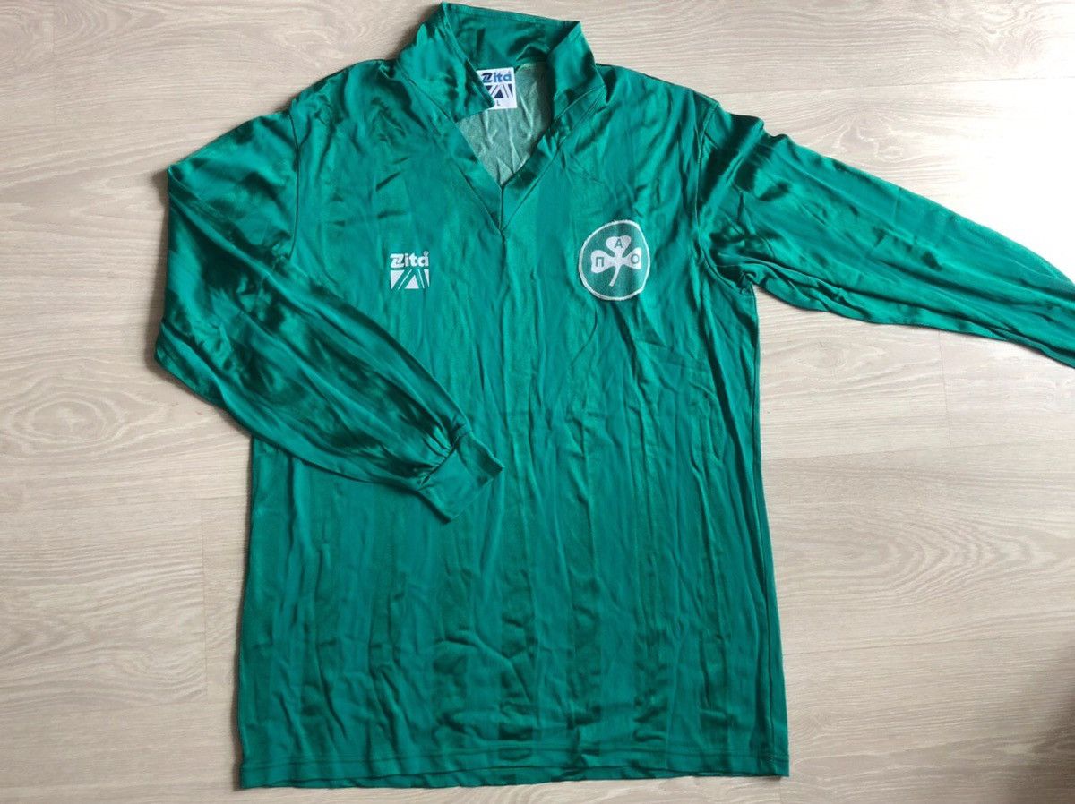 Vintage fc panathinaikos Soccer jersey vintage Size US L / EU 52-54 / 3 - 1 Thumbnail