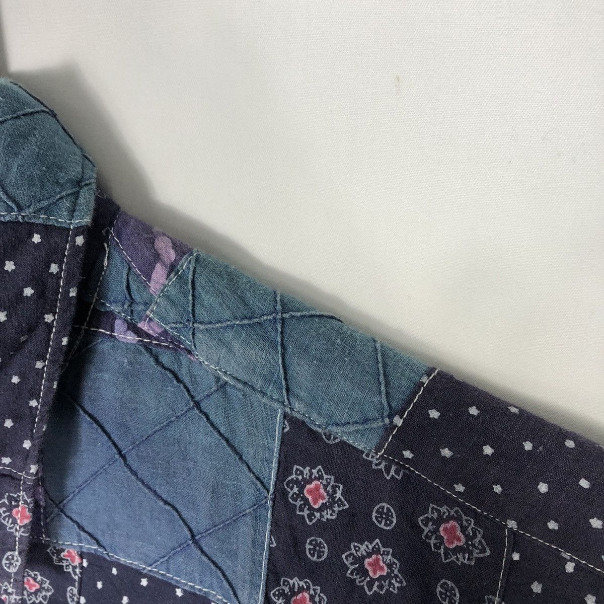 Designer × Japanese Brand × Vintage 🔥Rare🔥Bear Surf Boards Patchwork Kapital Styles Button Shirt Size US L / EU 52-54 / 3 - 14 Thumbnail