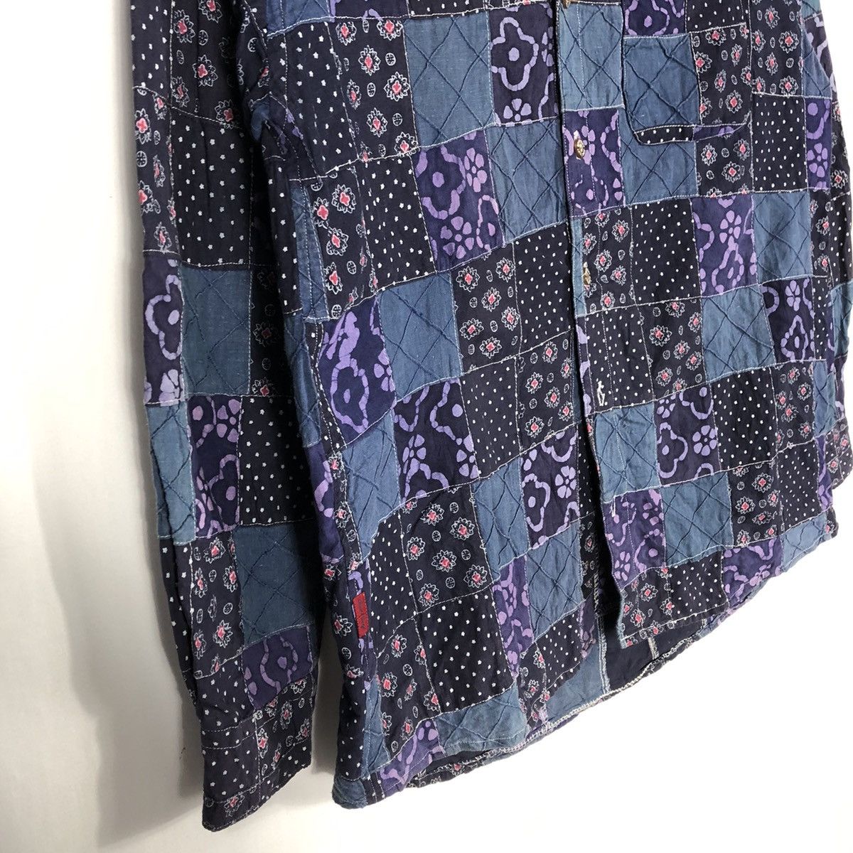 Designer × Japanese Brand × Vintage 🔥Rare🔥Bear Surf Boards Patchwork Kapital Styles Button Shirt Size US L / EU 52-54 / 3 - 9 Thumbnail