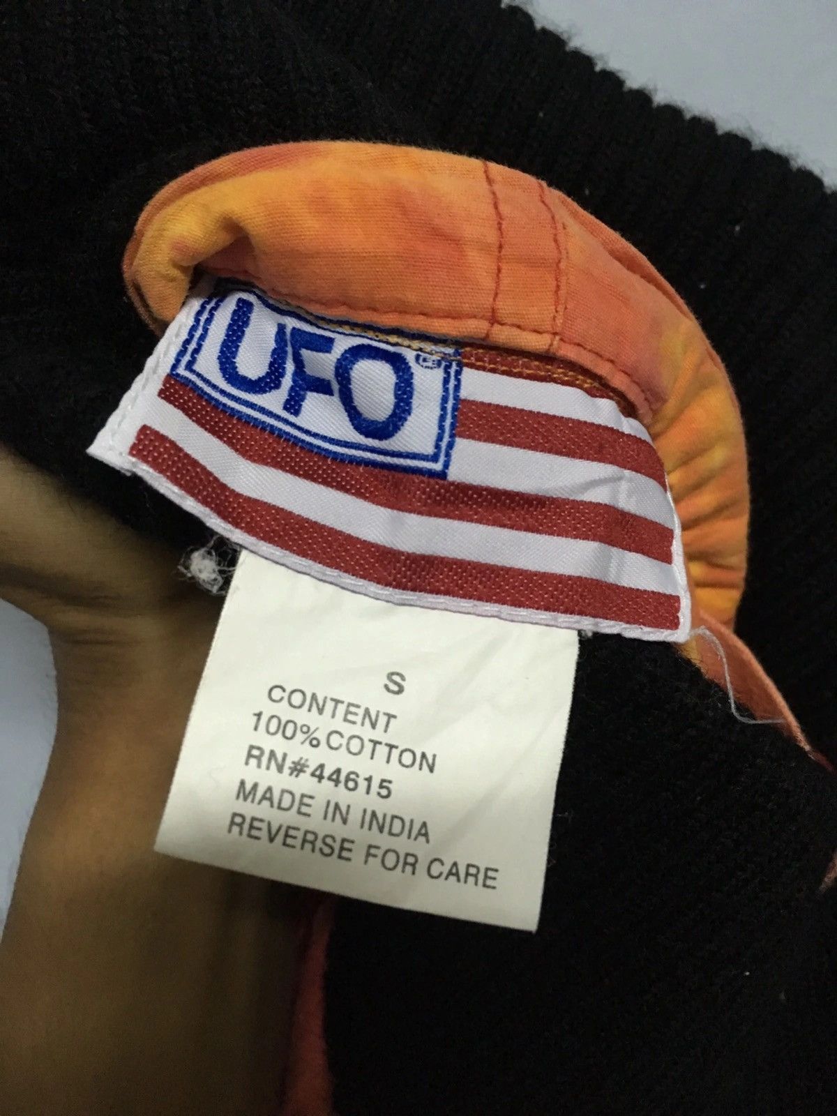 Japanese Brand × Vintage Japanese Vintage UFO TyeDye Drawstring Waist Cargo Pant Size US 29 - 9 Thumbnail