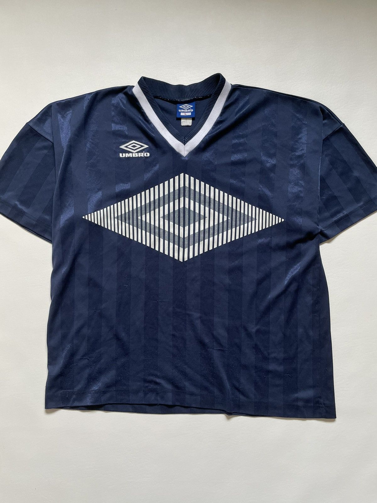 Umbro × Vintage Vintage umbro soccer jersey Size US L / EU 52-54 / 3 - 3 Thumbnail