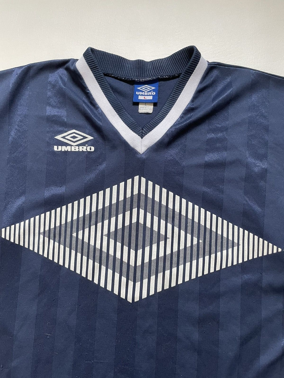 Umbro × Vintage Vintage umbro soccer jersey Size US L / EU 52-54 / 3 - 2 Thumbnail