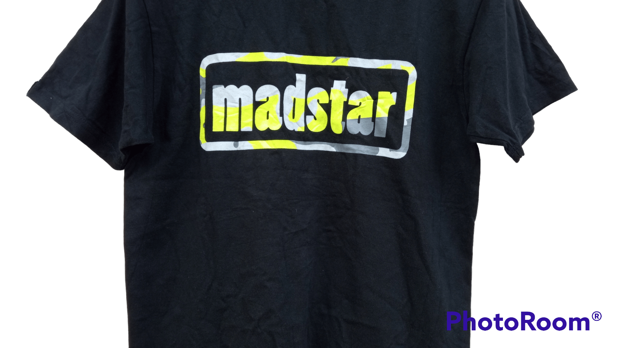 Japanese Brand 🔥🔥Madstar Spell Out Logo T-Shirt Size US M / EU 48-50 / 2 - 14 Thumbnail