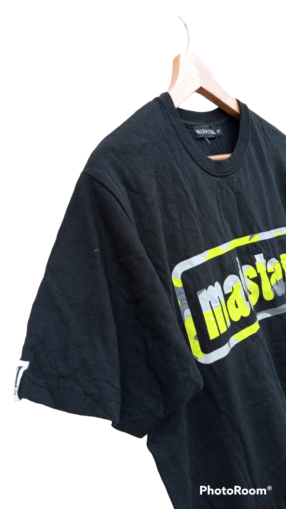 Japanese Brand 🔥🔥Madstar Spell Out Logo T-Shirt Size US M / EU 48-50 / 2 - 8 Thumbnail