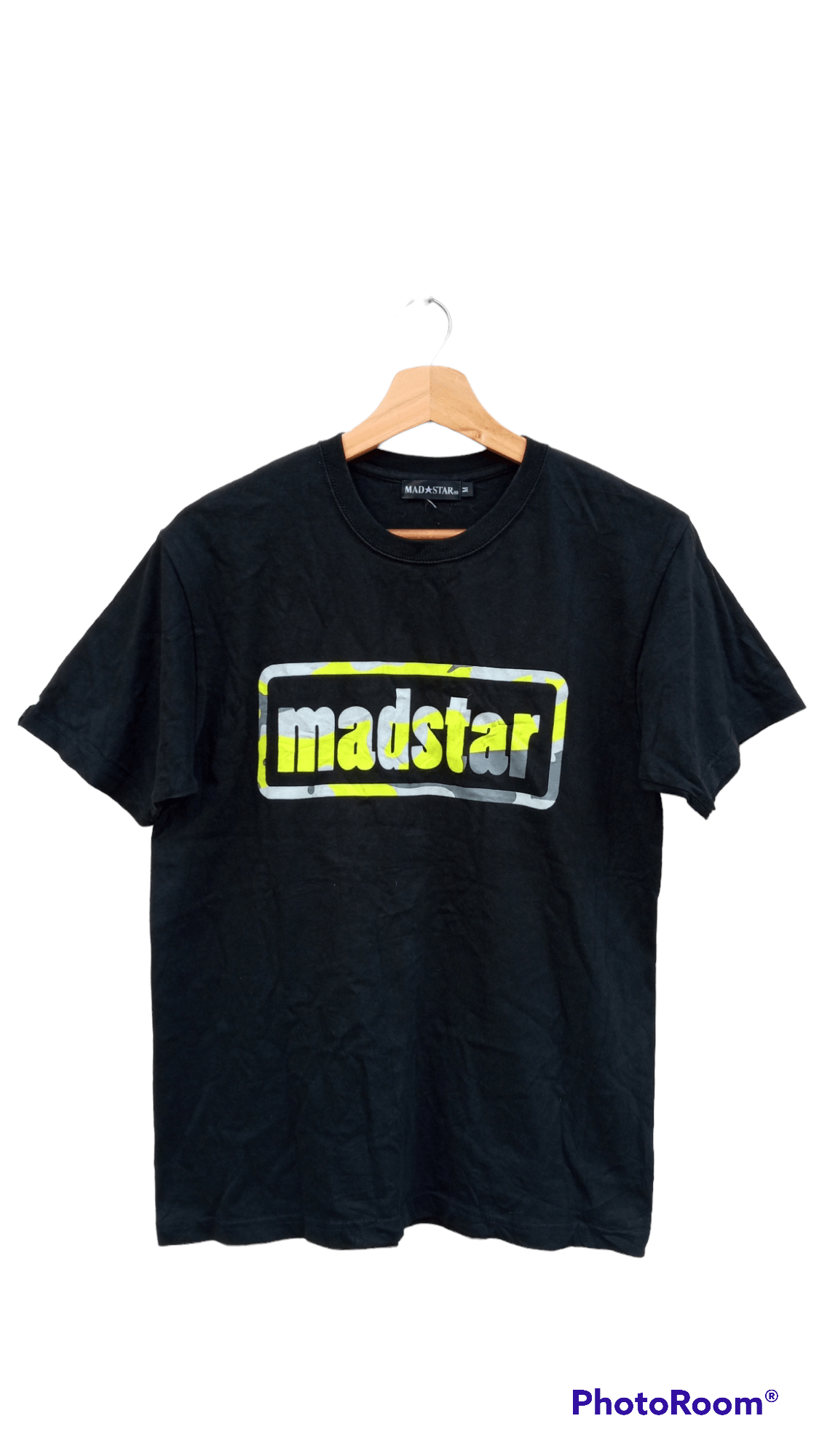 Japanese Brand 🔥🔥Madstar Spell Out Logo T-Shirt Size US M / EU 48-50 / 2 - 1 Thumbnail