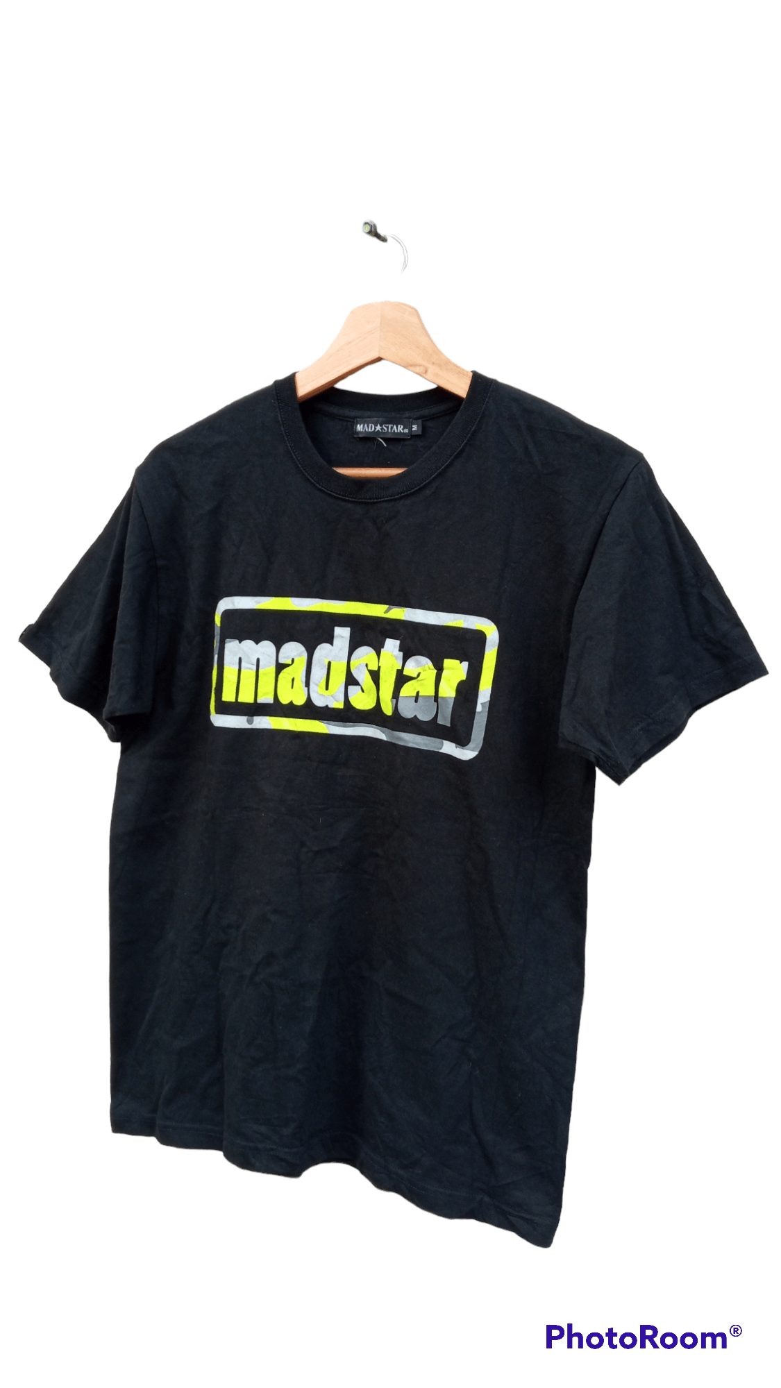 Japanese Brand 🔥🔥Madstar Spell Out Logo T-Shirt Size US M / EU 48-50 / 2 - 3 Thumbnail